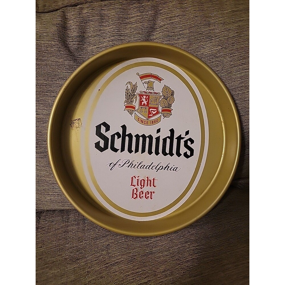 SCHMIDTS OF PHILADELPHIA TRAY BEER AS BEER SHOULD BE VINTAGE VGC